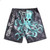 Men 3D Printed Octopus Beach Pants Quick-drying Swimming Shorts (XXL)