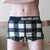 Men Plus Size Mid-waist Breathable Four-corner Flat Underwear (Color:Black Size:XXL) Men Plus Size Mid-waist Breathable Four-corner Flat Underwear (Color:Black Size:XXL)
