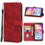 For TCL A3 A509DL / A30 Leather Phone Case(Red)