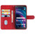 For BLU View 3 B140DL Leather Phone Case(Red)