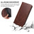 For Xiaomi Redmi 12 4G Magnetic Closure Leather Phone Case(Brown)