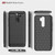 For Xiaomi Redmi Note 8 Pro Brushed Texture Carbon Fiber TPU Case(Red)