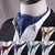 Gentleman's Style Polyester Jacquard Men's Trendy Scarf Fashion Dress Suit Shirt British Style Scarf(L242)