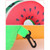 Fruit U Shaped Travel Pillow Nanoparticles Neck Pillow Car Pillows Soft Cushion Home Textile(Kiwi)
