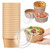 1100ml Disposable Single PE Laminated Paper Bowl Round Soup Bowl Packed Fast Food Boxes(Vellum Bowl)