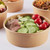 1100ml Disposable Single PE Laminated Paper Bowl Round Soup Bowl Packed Fast Food Boxes(Vellum Bowl)