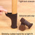 16pcs /Set Non-Slip Table And Chair Protectors Silent And Wear-Resistant Table Pads(Dark Brown)