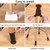 16pcs /Set Non-Slip Table And Chair Protectors Silent And Wear-Resistant Table Pads(Dark Brown)