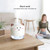 WT-H21 Angel Atomizing Humidifier with Colorful Night Lights, Water Tank Capacity: 200mL(White)