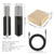 Yanmai Q8 Professional Game Condenser Sound Recording Microphone with Holder, Compatible with PC and Mac for  Live Broadcast Show, KTV, etc.(Black)