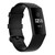 Color Buckle TPU Wrist Strap Watch Band for Fitbit Charge 4 / Charge 3 / Charge 3 SE, Size: S(Black)