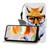 For LG K61 Colored Drawing Horizontal Flip Leather Case with Holder & Card Slot & Wallet(Fox)