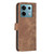 For Xiaomi Redmi Note 13 Pro Plaid Embossed Leather Phone Case(Brown)