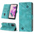For Xiaomi Redmi Note 12S 4G Global Skin-feel Embossed Leather Phone Case(Green)