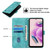 For Xiaomi Redmi Note 12S 4G Global Skin-feel Embossed Leather Phone Case(Green)