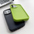 For iPhone SE 2022 / 2020 / 8 / 7 Shockproof Frame Frosted TPU Phone Case(Green)