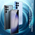 For Samsung Galaxy S23+ 5G SULADA Electroplating Frosted TPU Phone Case(Black)