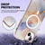 For iPhone 15 Marble Pattern Dual-side IMD Magsafe TPU Phone Case(White Marble)