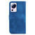 For Xiaomi 13 Lite/Civi 2 7-shaped Embossed Leather Phone Case(Blue)