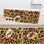 For Samsung Galaxy S21+ 5G Electroplating Dual-side IMD Phone Case with Ring Holder(Leopard Print)