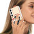 For Samsung Galaxy S22+ 5G Electroplating Dual-side IMD Phone Case with Ring Holder(Lucky Dog)