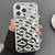 For iPhone 12 Pro Max Cloud Texture Electroplated TPU Phone Case(Silver)