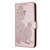 For iPhone 12 mini Datura Flower Embossed Flip Leather Phone Case(Rose Gold)