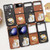 For Samsung Galaxy Z Flip3 5G Braided Texture Colored Drawing Pattern Phone Case(Brown Sleeping Cat)