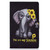 For Samsung Galaxy Tab A9 Electric Pressed Colored Drawing Leather Tablet Case(Chrysanthemum Elephant)