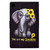 For Samsung Galaxy Tab A9 Electric Pressed Colored Drawing Leather Tablet Case(Chrysanthemum Elephant)