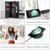 For Samsung Galaxy S23 FE CaseMe 008 Multifunctional Zipper Wallet Phone Leather Case(Black)