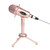 Yanmai Y20 Professional Game Condenser Microphone  with Tripod Holder, Cable Length: 1.8m, Compatible with PC and Mac for  Live Broadcast Show, KTV, etc.(Rose Gold)