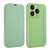 For iPhone 11 Pro Max Imitate Liquid Skin Feel Leather Phone Case with Card Slots(Tea Green)