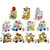 LELE BROTHER Children Assembling Mini City Street Scene Building Blocks, Style: 8613-8 Dessert Car