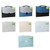 ChuangSheng A4 Hand Ventilation Piano Bag Student Document Storage Plastic Folder(8031 Blue Cover Black)