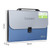 ChuangSheng A4 Hand Ventilation Piano Bag Student Document Storage Plastic Folder(8031 Blue Cover Black)