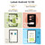 HEADWOLF Wpad2 4G LTE, 10.1 inch, 12GB+128GB, Android 12 Unisoc T616 Octa Core, Support Dual SIM & WiFi & Bluetooth, Global Version with Google Play, US Plug(Blue)