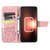 For Realme GT Neo 5 Butterfly Flower Embossed Horizontal Flip Leather Case(Rose Gold)