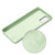 For Galaxy A31 Solid Color Liquid Silicone Dropproof Full Coverage Protective Case(Green)