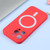 For iPhone 14 Pro Max Liquid Silicone Magsafe Phone Case (Red)