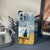 For iPhone 12 Pro Precise Hole Oil Painting Pattern PC Phone Case(Landscape Painting)