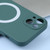 For iPhone 15 Plus Liquid Silicone Magsafe Phone Case(Dark Green)