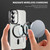 For Samsung Galaxy S21 5G CD Texture Plating TPU MagSafe Phone Case with Lens Film(Brown)