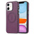 For iPhone 11 Side Leather Magsafe Phone Case(Dark Purple)