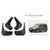For Volkswagen Caddy 2005 4pcs/Set Car Auto Soft Plastic Splash Flaps Fender Guard