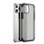 For iPhone 12 mini Shockproof Ultra-thin Frosted TPU + PC Protective Case (Black)