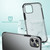 For iPhone 12 mini Shockproof Ultra-thin Frosted TPU + PC Protective Case (Black)