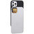 For iPhone 13 Pro GOOSPERY SKY SLIDE BUMPER TPU + PC Sliding Back Cover Protective Case with Card Slot (Silver)