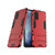 For Galaxy S20 Shockproof PC + TPU Protective Case with Invisible Holder(Red)