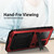 For Galaxy S20 Ultra Shockproof Waterproof Dust-proof Metal + Silicone Protective Case with Holder(Red)